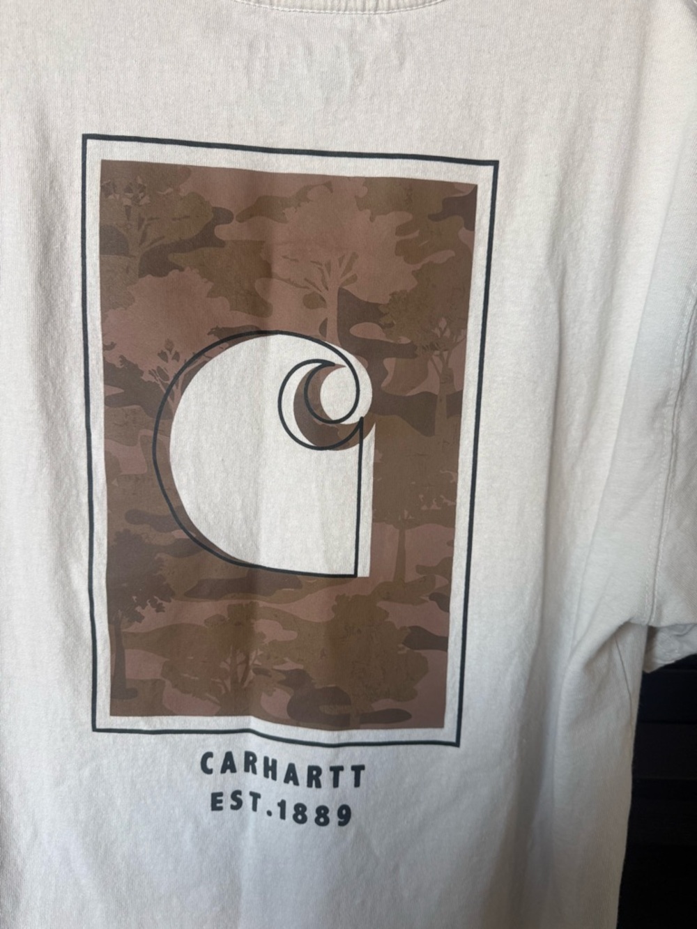 Carhartt Men’s Short-Sleeve Pocket Tee - Off-White
